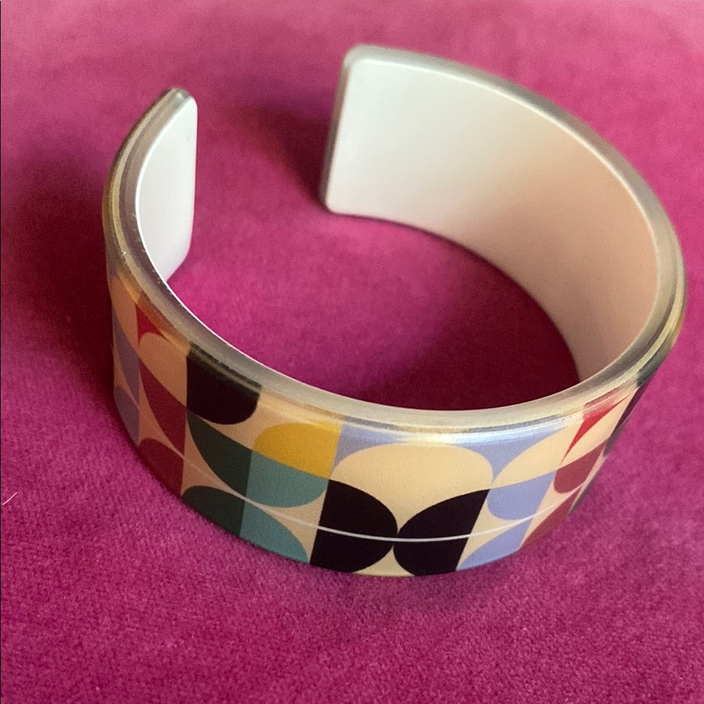Colorful Geometric Cuff Bracelet